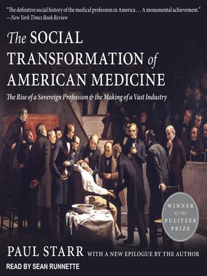 cover image of The Social Transformation of American Medicine